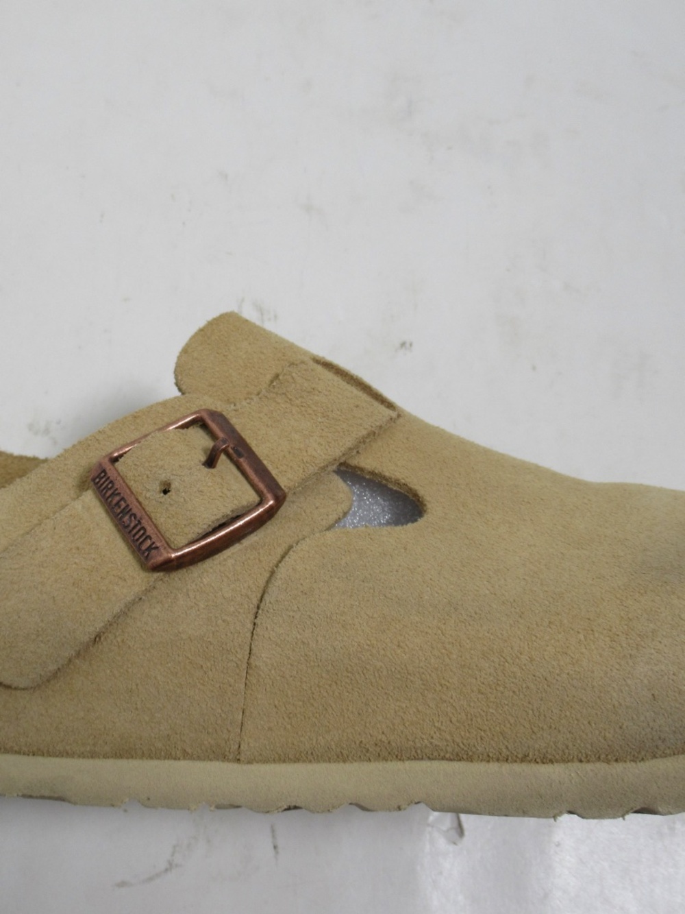 Birkenstock Unisex London Suede Leather Shoes Latte Cream 6 US M / 8 US L / 5 UK